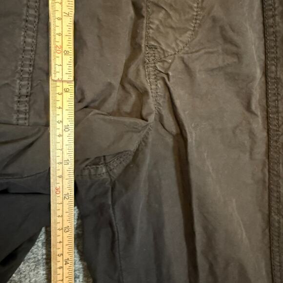 Zara Pants Womens Small Black Joggers Parachute Stretch Waist Pull On Comfort - Picture 9 of 9